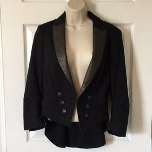 Diesel Black Gold Short Tuxedo Jacket - Sz M